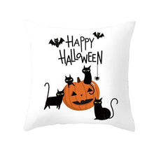 Load image into Gallery viewer, Holiday Pillowcase Pumpkin Cushion Cover Creative Decorative Sofa Party Home Car Pillow Cover Print Pillowcase Fall Decorative Pillows Cotton Linen Material Decoration
