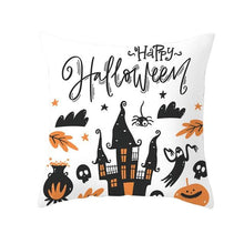 Load image into Gallery viewer, Holiday Pillowcase Pumpkin Cushion Cover Creative Decorative Sofa Party Home Car Pillow Cover Print Pillowcase Fall Decorative Pillows Cotton Linen Material Decoration
