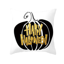 Load image into Gallery viewer, Holiday Pillowcase Pumpkin Cushion Cover Creative Decorative Sofa Party Home Car Pillow Cover Print Pillowcase Fall Decorative Pillows Cotton Linen Material Decoration
