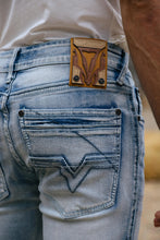 Load image into Gallery viewer, Holt Men&#39;s Light Blue Boot Cut Jeans
