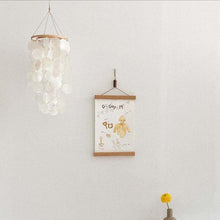Load image into Gallery viewer, Home Shell Wind Chime Room Decoration Korean Decor Chimes Nordic Style Home Office Kids Room Nursery Decor Hanging Scandinavian Style Wind Chimes Wall Decor
