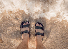 Load image into Gallery viewer, HORIZON CHECK SANDALS MEN
