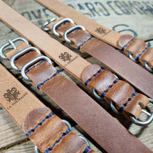 Load image into Gallery viewer, Horween Leather Strap Watch Band
