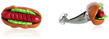 Load image into Gallery viewer, Hotdog Cufflinks

