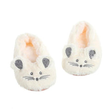 Load image into Gallery viewer, House Slipper Women Winter Non Skid Indoor Fur Cotton Warm Plush Home Fluffy Mouse Ears Memory Foam House Slippers Cozy Cute Animal Home Slipper For Women
