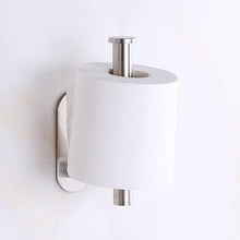 Load image into Gallery viewer, Household Toilet Roll Holder Self Adhesive Toilet Paper Holder For Bathroom Stick On Wall Stainless Steel Toilet Paper  Racks Toilet Paper Holder Self Adhesive Bathroom Paper Towel Roll Holder Wall Mount

