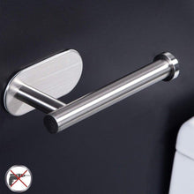 Load image into Gallery viewer, Household Toilet Roll Holder Self Adhesive Toilet Paper Holder For Bathroom Stick On Wall Stainless Steel Toilet Paper  Racks Toilet Paper Holder Self Adhesive Bathroom Paper Towel Roll Holder Wall Mount
