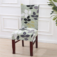 Load image into Gallery viewer, Housmife Printed Stretch Chair Cover Big Elastic Seat Chair Covers Slipcovers Restaurant Banquet Home Dining Party Decoration Stretch Spandex Removable Washable Anti-dust Seat Slipcover  Protector for Hotel Office Ceremony Banquet
