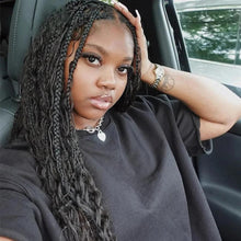 Load image into Gallery viewer, Human Hair 20" Braiding Bundle - Deep Wave Highlight P4/27 for Gorgeous Styles
