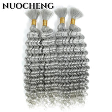 Load image into Gallery viewer, Human Hair 20" Braiding Bundle - Deep Wave Highlight P4/27 for Gorgeous Styles
