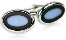Load image into Gallery viewer, Ice Blue Cufflinks
