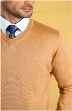 Load image into Gallery viewer, The Caravan Vneck (Sahara Beige)
