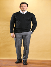 Load image into Gallery viewer, The Caravan Vneck (Classic Black)
