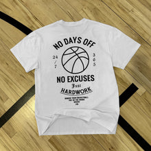 Load image into Gallery viewer, No Days Off - T-Shirt - White
