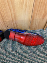 Load image into Gallery viewer, Successos SH3612 Blue Sequins Men’s Red Bottom Dress Shoes Sizes 7-15
