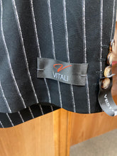 Load image into Gallery viewer, Vitali M1532-NP-PK Black Stripe 3-Piece Modern Fit Suit
