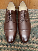 Load image into Gallery viewer, Antonio Cerrelli 6966 Chocolate Brown Men’s Lace-up Dress Shoes
