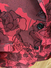 Load image into Gallery viewer, Alberto Nardoni Burgundy Floral 2-Piece Slim Fit Suit
