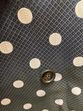 Load image into Gallery viewer, Alberto Nardoni Navy/White Dots Double Breasted Blazer
