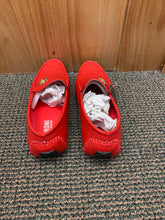Load image into Gallery viewer, Terroni Italian Design Red Men&#39;s Slip-on Dress/Driver Shoe with Gold Lionhead
