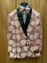 Load image into Gallery viewer, Alberto Nardoni Rose color with Rose Print 2-Piece Slim Fit Suit
