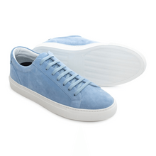 Load image into Gallery viewer, Women's Baby Blue Suede Sardegna Sneaker II
