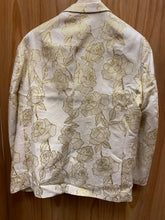 Load image into Gallery viewer, Luxury Ivory/Gold Floral 2-Piece Modern Fit Suit
