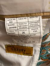 Load image into Gallery viewer, Luxury Hunter Green/Gold Floral 2-Piece Modern Fit Suit
