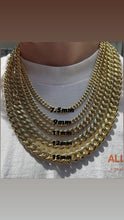 Load image into Gallery viewer, 10K Gold- Hollow Miami Cuban Chain
