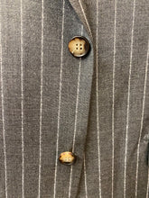 Load image into Gallery viewer, Vitali M1532-NP-PK Grey Stripe 3-Piece Modern Fit Suit
