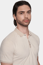 Load image into Gallery viewer, The Mercerized Cotton Polo (Cream)
