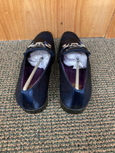 Load image into Gallery viewer, After Midnite Navy Blue Smoking Slip-on Dress Shoes
