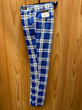 Load image into Gallery viewer, Cielo P3660S1 Royal Blue Checkered Slim Fit Dress Pants

