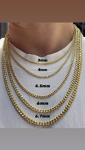 Load image into Gallery viewer, 10K Gold- Hollow Miami Cuban Chain
