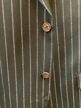 Load image into Gallery viewer, Vitali M1532-NP-PK Bottle Green Stripe 3-Piece Modern Fit Suit
