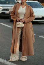 Load image into Gallery viewer, Marley Double Face Cashmere Wool Classic Overcoat in Camel
