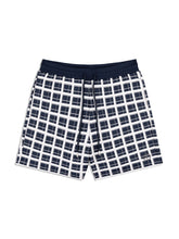 Load image into Gallery viewer, Damarindo Check Short- Maritime Blue

