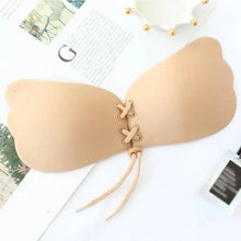 Load image into Gallery viewer, Incredible Strapless Invisible Bra Seamless Push Up Silicone Bras For Women Skin Black Lingerie Drawstring Bralette
