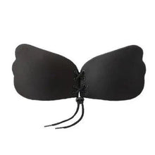 Load image into Gallery viewer, Incredible Strapless Invisible Bra Seamless Push Up Silicone Bras For Women Skin Black Lingerie Drawstring Bralette
