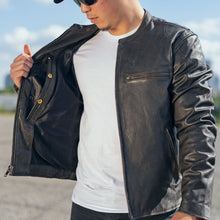 Load image into Gallery viewer, Indy Men's Motorcycle Leather Jacket
