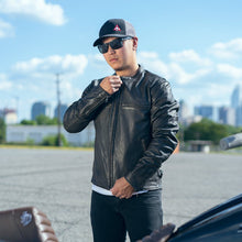 Load image into Gallery viewer, Indy Men's Motorcycle Leather Jacket
