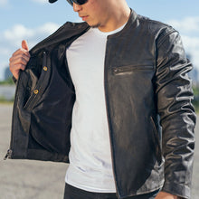 Load image into Gallery viewer, Indy Men's Motorcycle Leather Jacket
