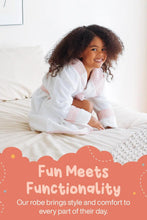 Load image into Gallery viewer, Kids Plush Robe – Ultra Soft, Safe &amp; Cozy for Toddlers &amp; Kids
