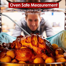 Load image into Gallery viewer, Instant Read Meat Thermometer Upgraded Instant Read Meat Thermometer 2-in-1 Ultra Fast Digital Meat Thermometer for Cooking Oven Safe Food Thermometer Waterproof Ultra Fast Digital Food Water Milk Thermometer for Outdoor Cooking BBQ and Kitchen
