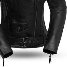 Load image into Gallery viewer, Iris - Women's Motorcycle Leather Jacket
