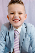 Load image into Gallery viewer, Iris Stripe Boys Tie
