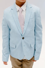 Load image into Gallery viewer, Iris Stripe Boys Tie
