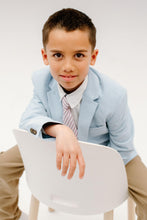 Load image into Gallery viewer, Iris Stripe Boys Tie
