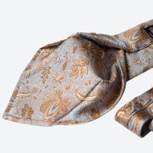 Load image into Gallery viewer, Medici - Printed Silk Tie - Dusty Blue
