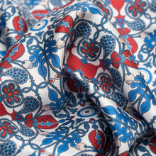 Load image into Gallery viewer, Barbaresco - Silk Neckerchief - Blue and Red
